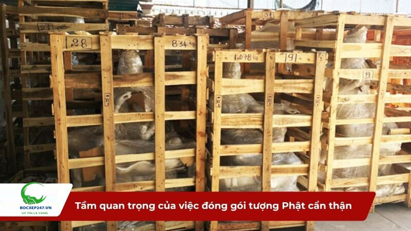 Tầm quan trọng của việc đóng gói tượng Phật cẩn thận