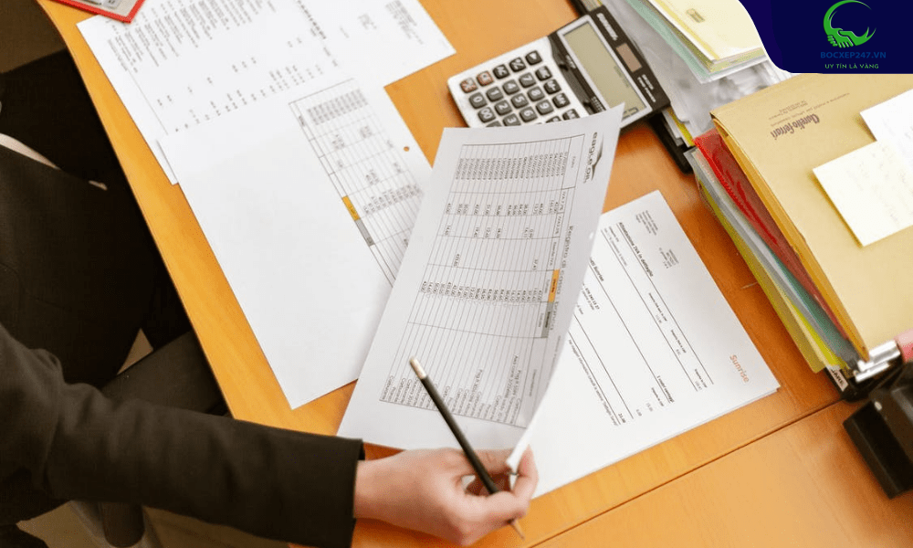 Chuẩn bị chứng từ