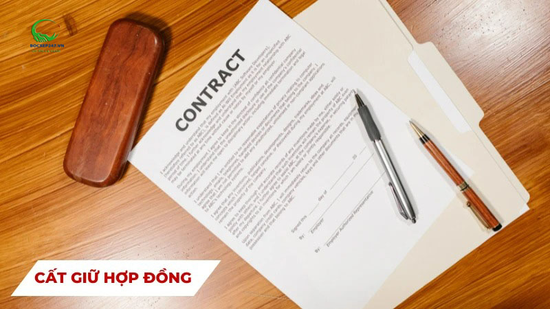 Cất giữ hợp đồng khi dịch vụ chuyển nhà làm mất đồ