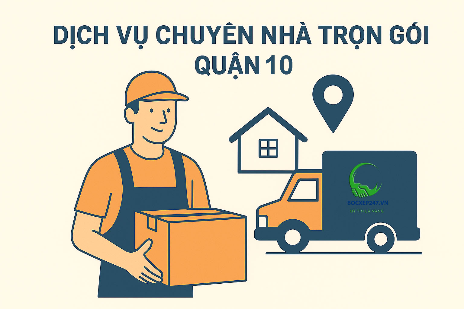 Bảng báo giá dịch vụ chuyển nhà trọn gói quận 10 - Dịch vụ bốc xếp 247