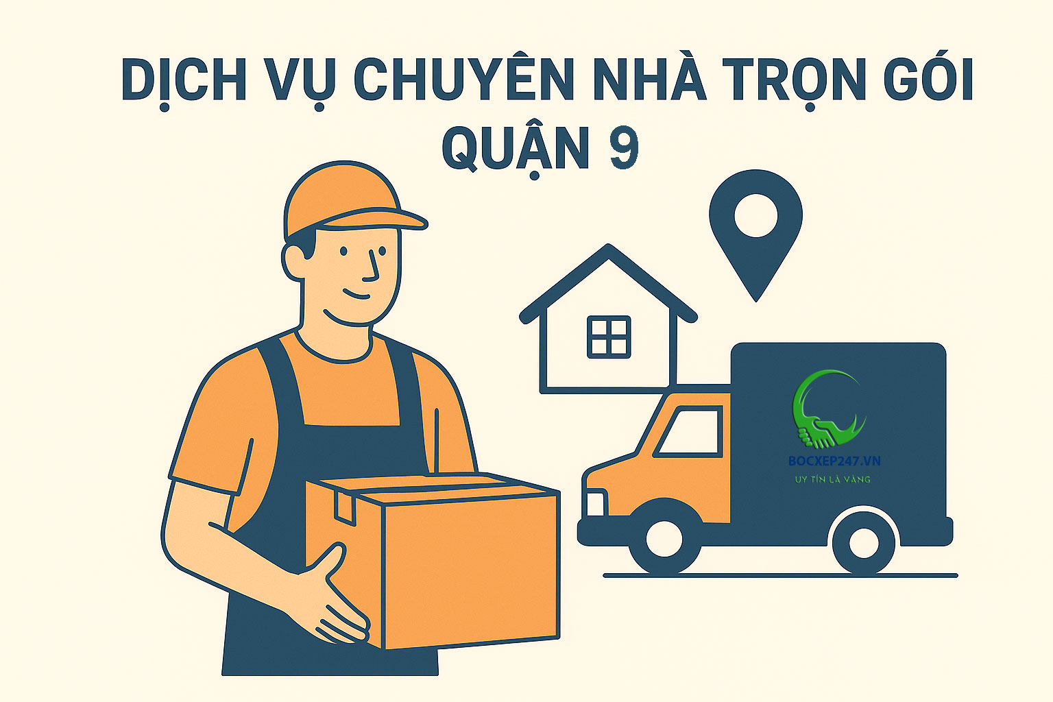 Bảng báo giá dịch vụ chuyển nhà trọn gói quận 9 - Dịch vụ bốc xếp 247
