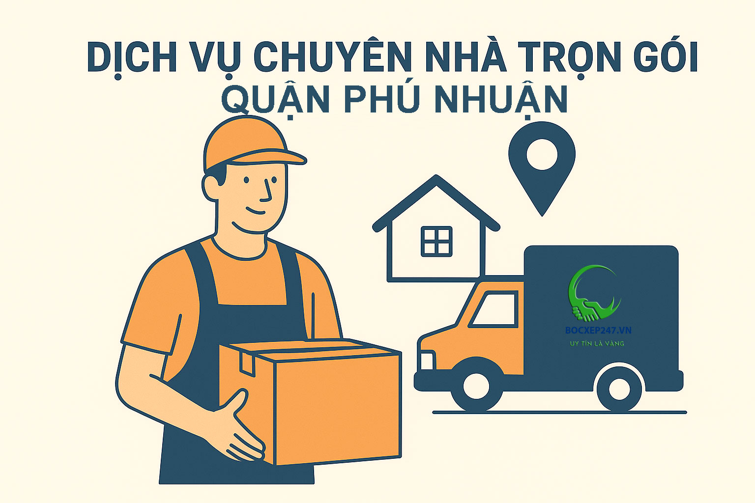 Bảng báo giá dịch vụ chuyển nhà trọn gói quận Phú Nhuận - Dịch vụ bốc xếp 247