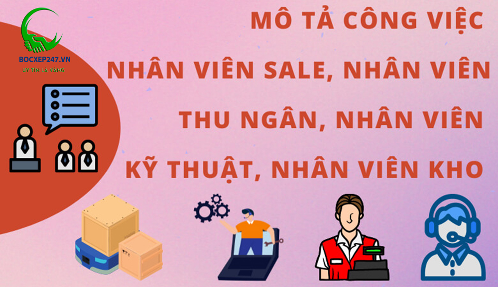 Cung cấp lao động thu ngân, nhân viên sắp xếp, trưng bày