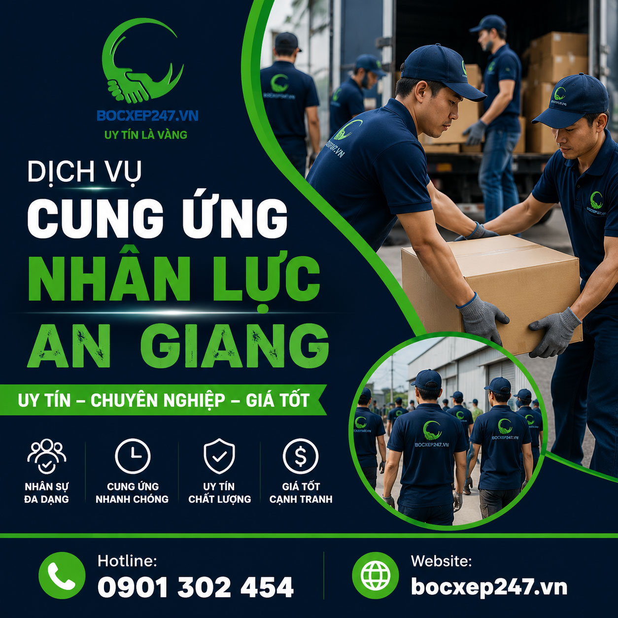 Dịch Vụ Cung Ứng Nhân Lực An Giang Uy Tín, Chuyên Nghiệp, Giá Tốt