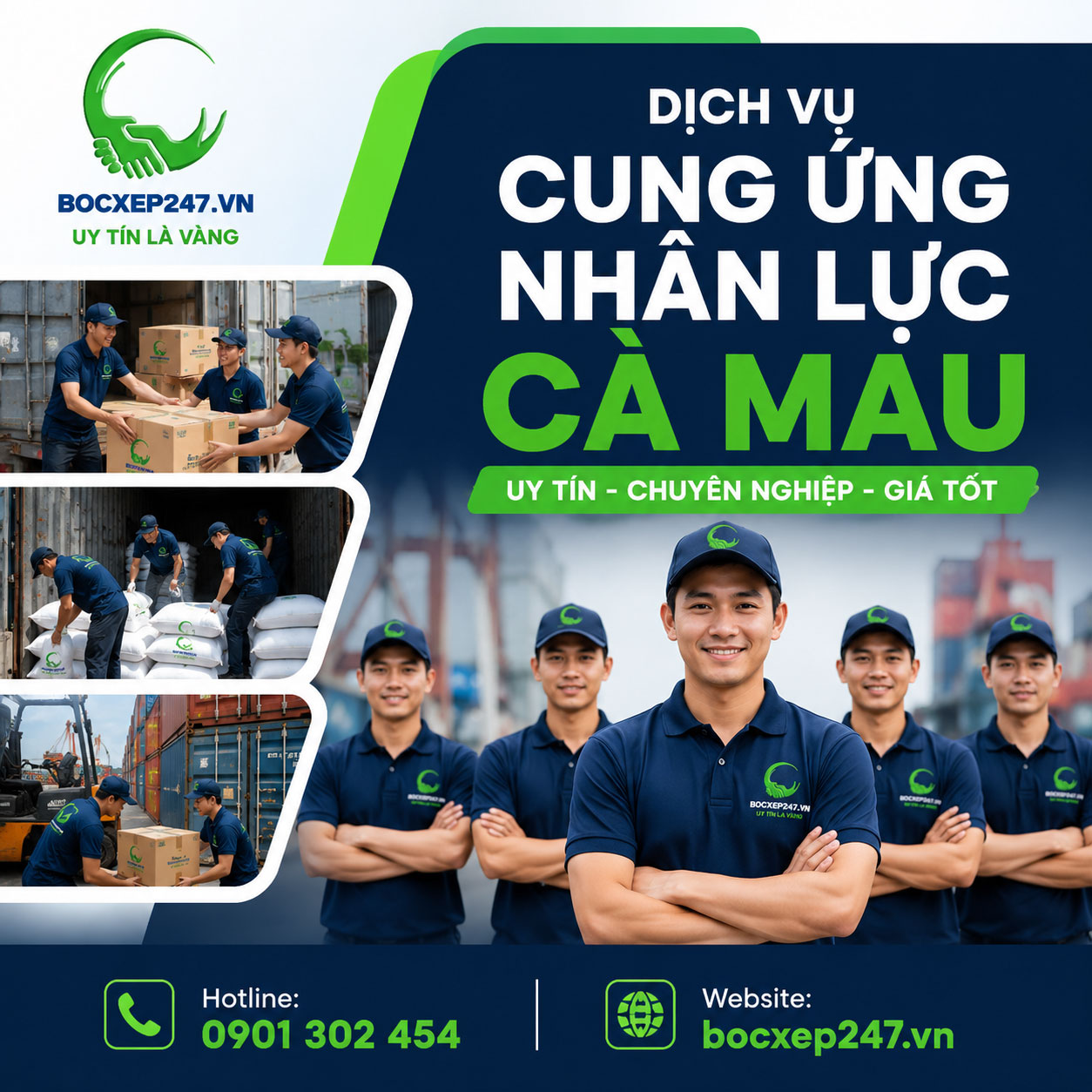 Dịch Vụ Cung Ứng Nhân Lực Cà Mau Uy Tín, Chuyên Nghiệp, Giá Tốt