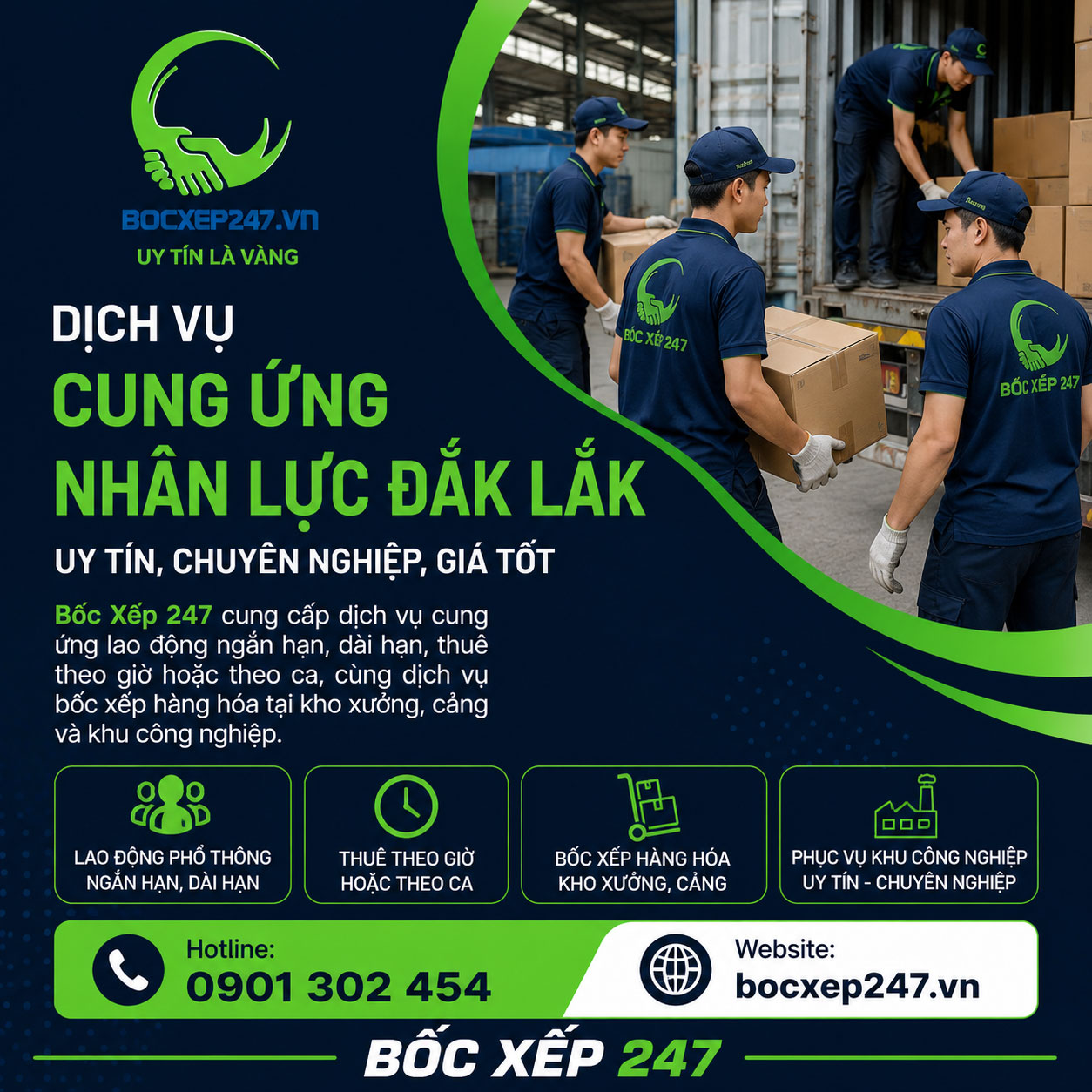 Dịch Vụ Cung Ứng Nhân Lực Đắk Lắk Uy Tín, Chuyên Nghiệp, Giá Tốt