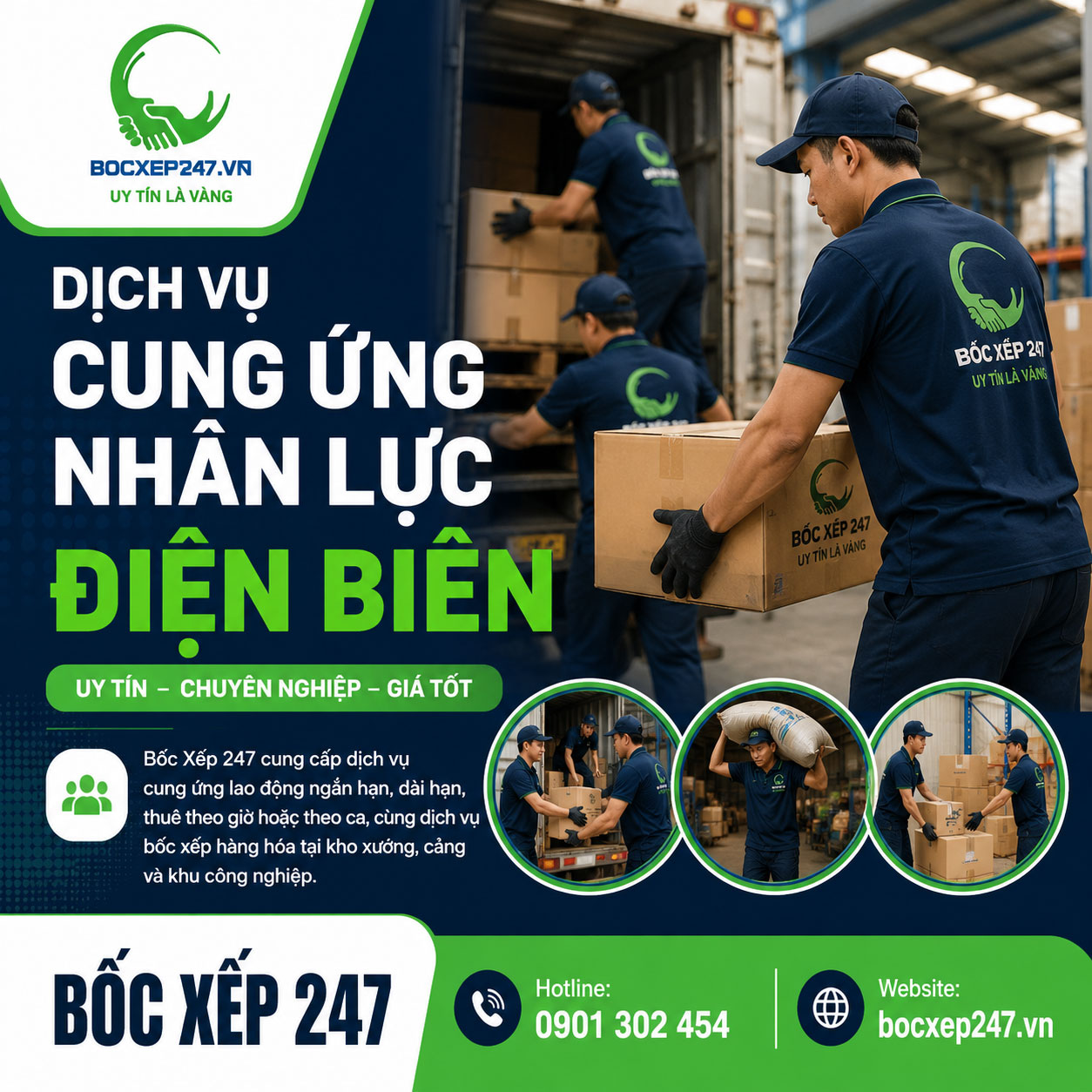 Dịch Vụ Cung Ứng Nhân Lực Điện Biên Uy Tín, Chuyên Nghiệp, Giá Tốt