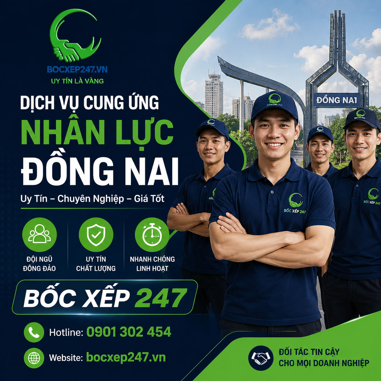 Dịch Vụ Cung Ứng Nhân Lực Đồng Nai Uy Tín, Chuyên Nghiệp, Giá Tốt