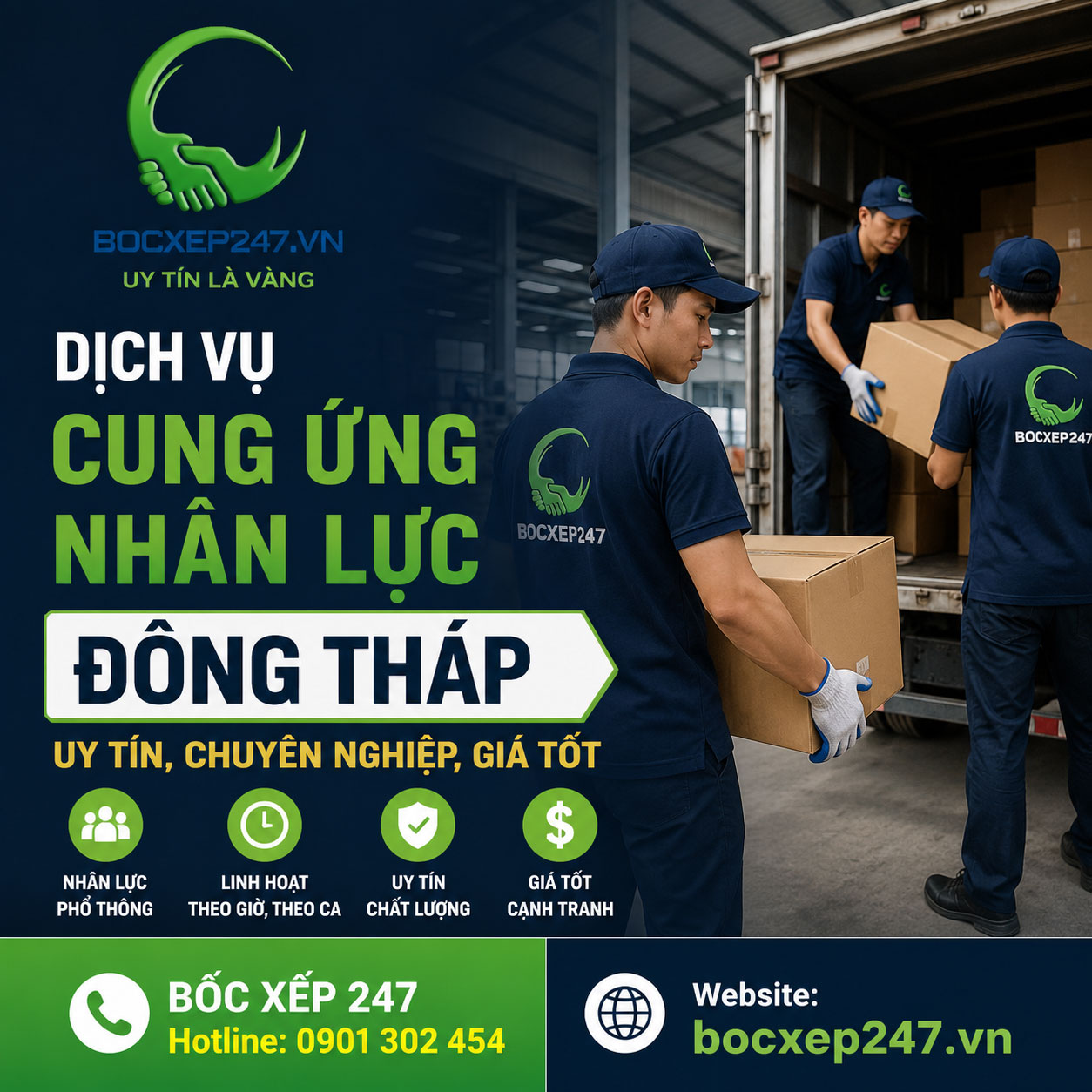 Dịch Vụ Cung Ứng Nhân Lực Đồng Tháp Uy Tín, Chuyên Nghiệp, Giá Tốt