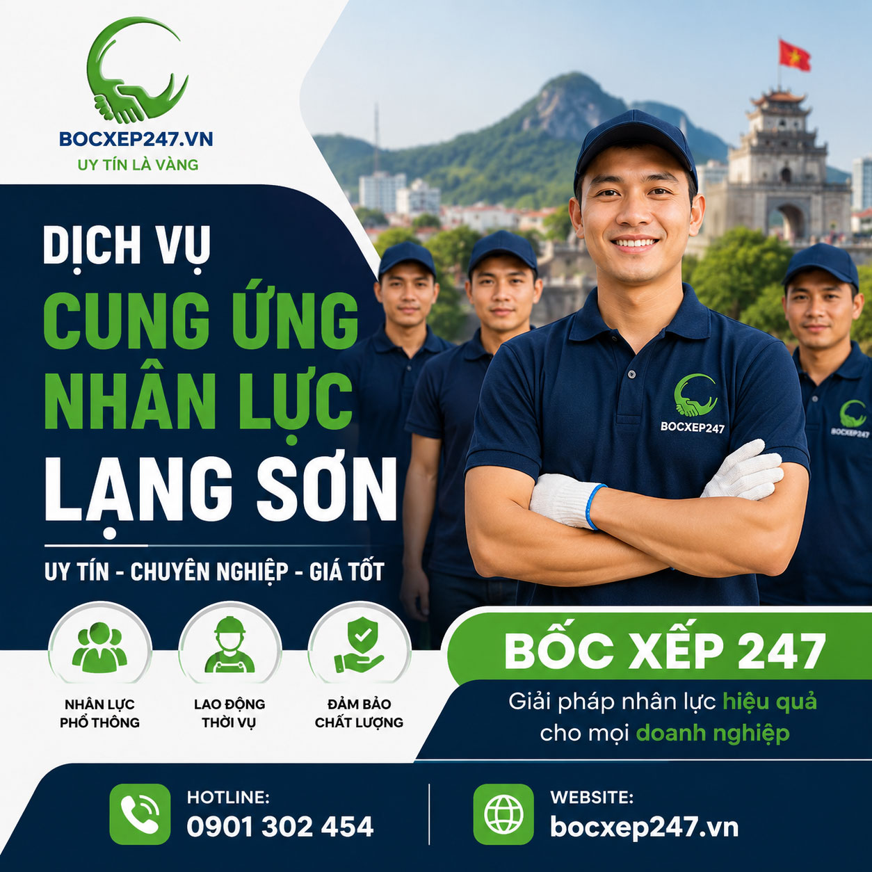 Dịch Vụ Cung Ứng Nhân Lực Lạng Sơn Uy Tín, Chuyên Nghiệp, Giá Tốt