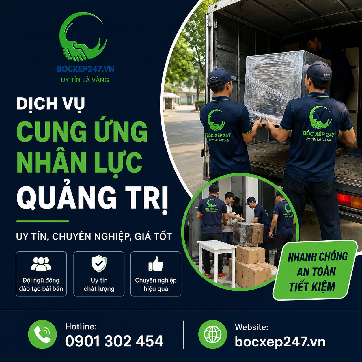 Dịch Vụ Cung Ứng Nhân Lực Quảng Trị Uy Tín, Chuyên Nghiệp, Giá Tốt