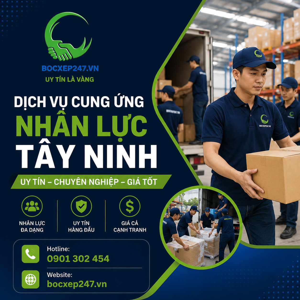 Dịch Vụ Cung Ứng Nhân Lực Tây Ninh Uy Tín, Chuyên Nghiệp, Giá Tốt