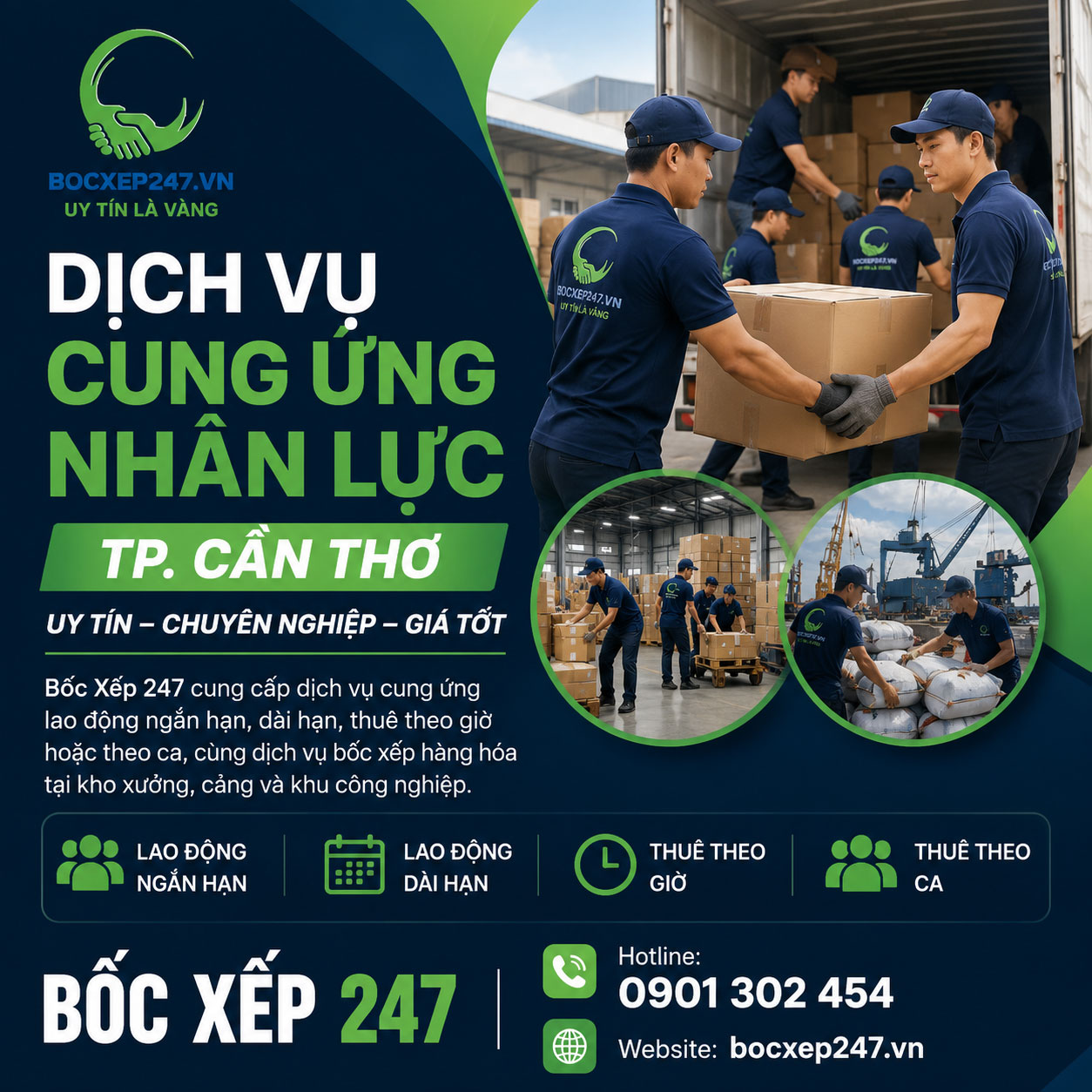 Dịch Vụ Cung Ứng Nhân Lực TP. Cần Thơ Uy Tín, Chuyên Nghiệp, Giá Tốt