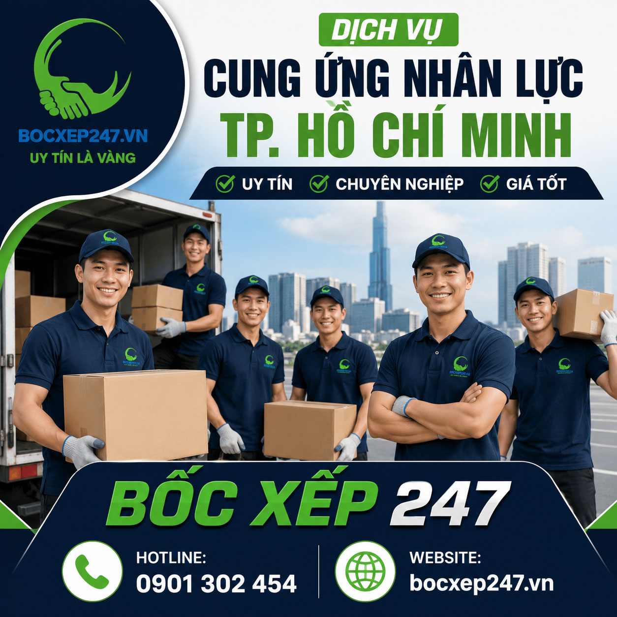 Dịch Vụ Cung Ứng Nhân Lực TP. Hồ Chí Minh Uy Tín, Chuyên Nghiệp, Giá Tốt