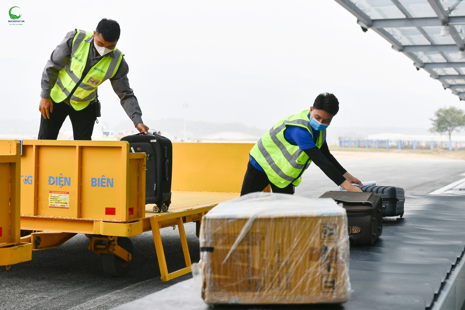 Dịch vụ bốc xếp hàng hóa tại sân bay