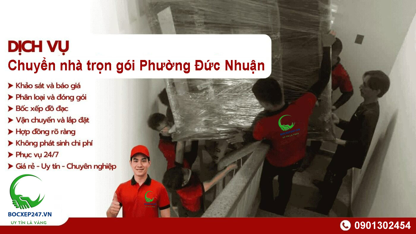 Dịch vụ chuyển nhà trọn gói Phường Đức Nhuận