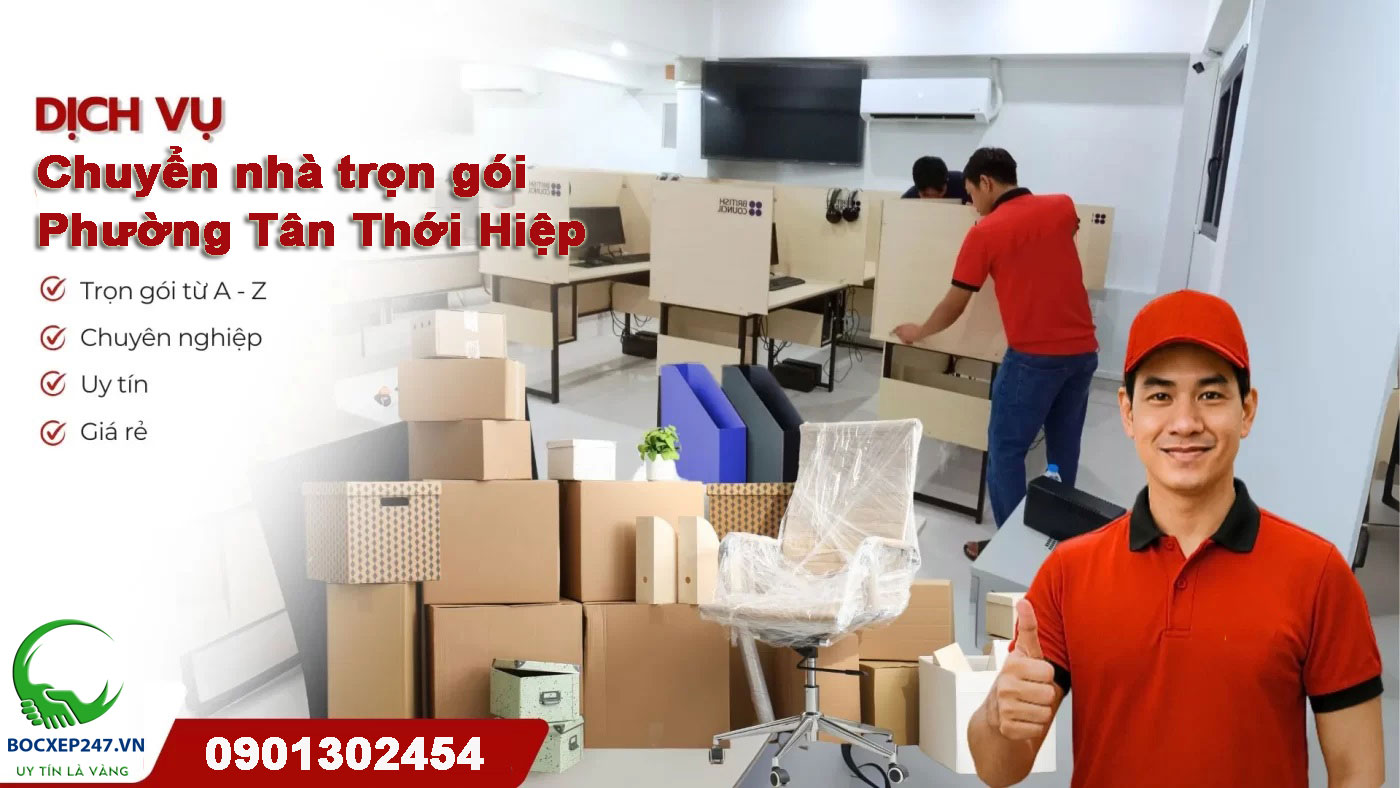 Dịch vụ chuyển nhà trọn gói Phường Tân Thới Hiệp