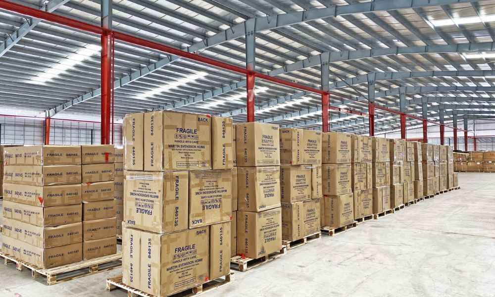 Hàng hóa trong kho ngoại quan của Tavico