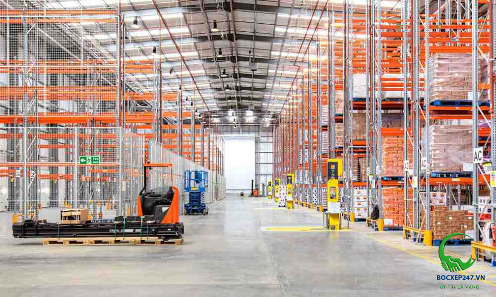 Layout kho hàng trong thực tế hiện nay