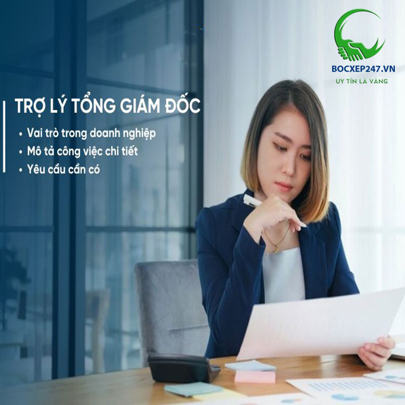 Mô tả công việc Trợ lý Tổng giám đốc (mới nhất)