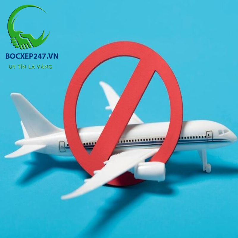 Những thứ cấm vận chuyển bằng đường hàng không