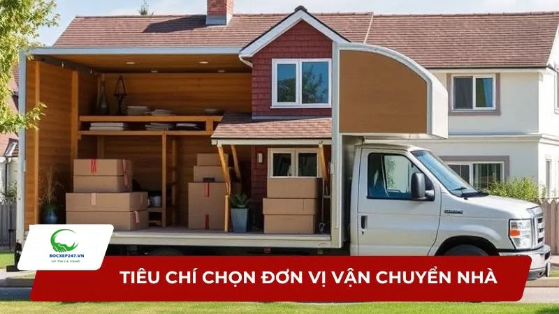 tiêu chí chọn đơn vị vận chuyển nhà
