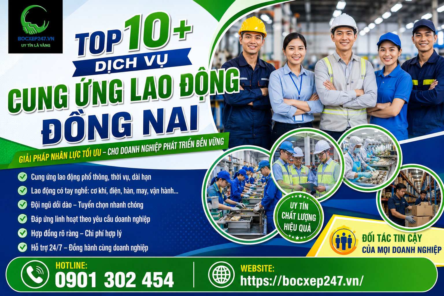 Top 10+ Dịch Vụ Cung Ứng Lao Động Đồng Nai Uy Tín, Chất Lượng Cao