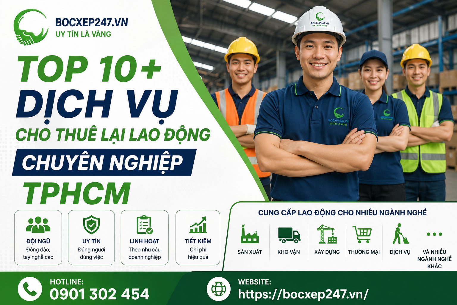 Top 10+ Dịch Vụ Cho Thuê Lại Lao Động Tại Tphcm và Toàn Quốc